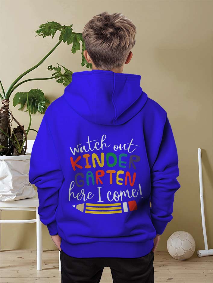 Boys casual hoodie, 3D printed New Harajuku English letter print sports style personality street print, everyday casual hoodie