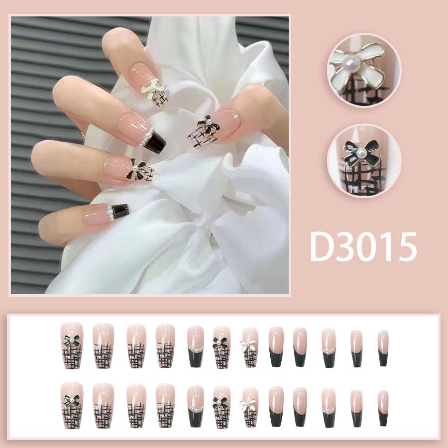 Nail Art: High-End French Style Luxury Stickers, Medium Size Wearable for Students
