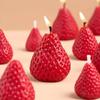 Strawberry Silicone Candle Mold for DIY Aromatherapy Resin Crafts 2026 Latest Models Valentine Wedding Birthday Gift Making