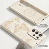 Goldern Sketch Butterfly Case For Samsung Galaxy S26 S25 Ultra S24 Plus S23 S22 Ultra Magnetic For Magsafe Liquid Silicone Cover