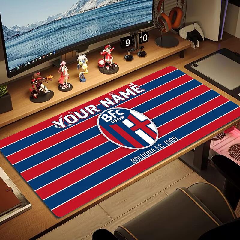 Bologna F.C. 1909 Print Cushion Non-slip Laptop Tablet Big Mousepad XXL Mat Mini PC Playmat With Lock Edge