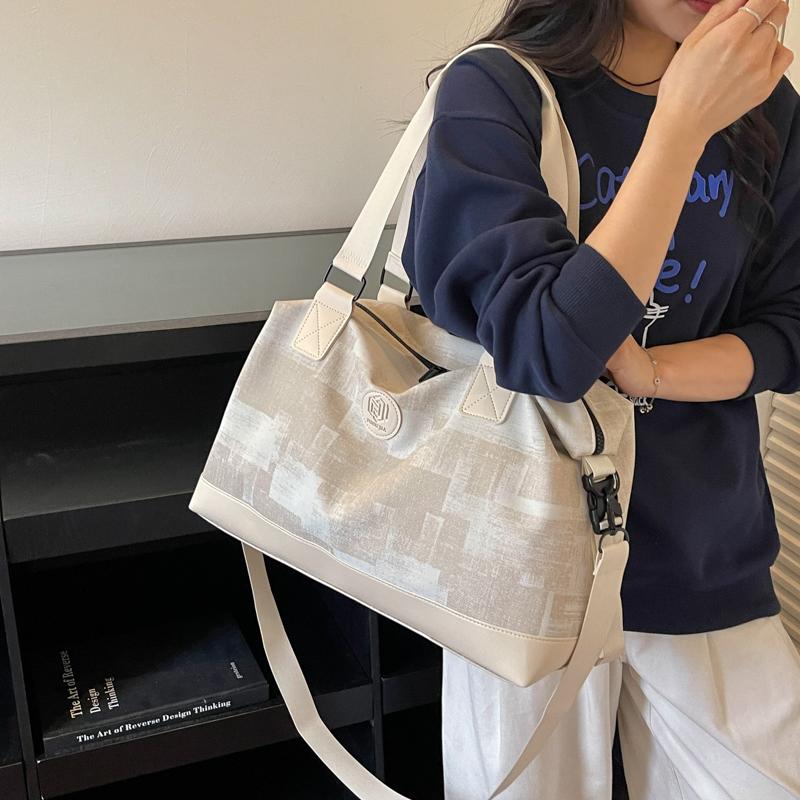 Große Kapazität Reise-Duffelbag für Damen Wasserdichte Sport-Tragetasche für Fitnessstudio Gepäck Schulter-Handtasche