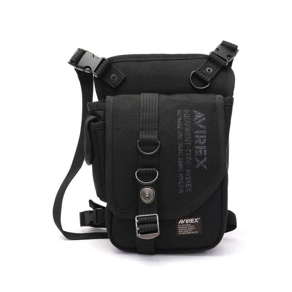 AVIREX Shoulder Bag AVX348 Black