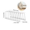 Kitchen Bowl Dish Organizer Stainless Steel Dish Holder Home Cutlery Dishes Pot Lid Rack Household Dish Rack Kitchen Accessories