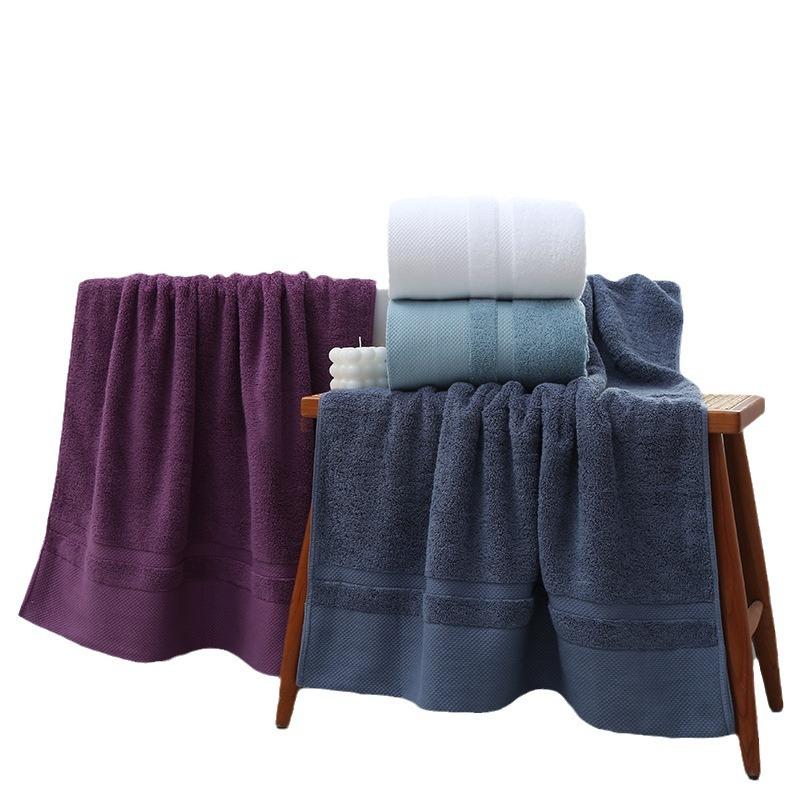 Platinum section hotel cotton bath towel plain color broken gear thickened adult tube top bath towel beach towel long-staple cotton