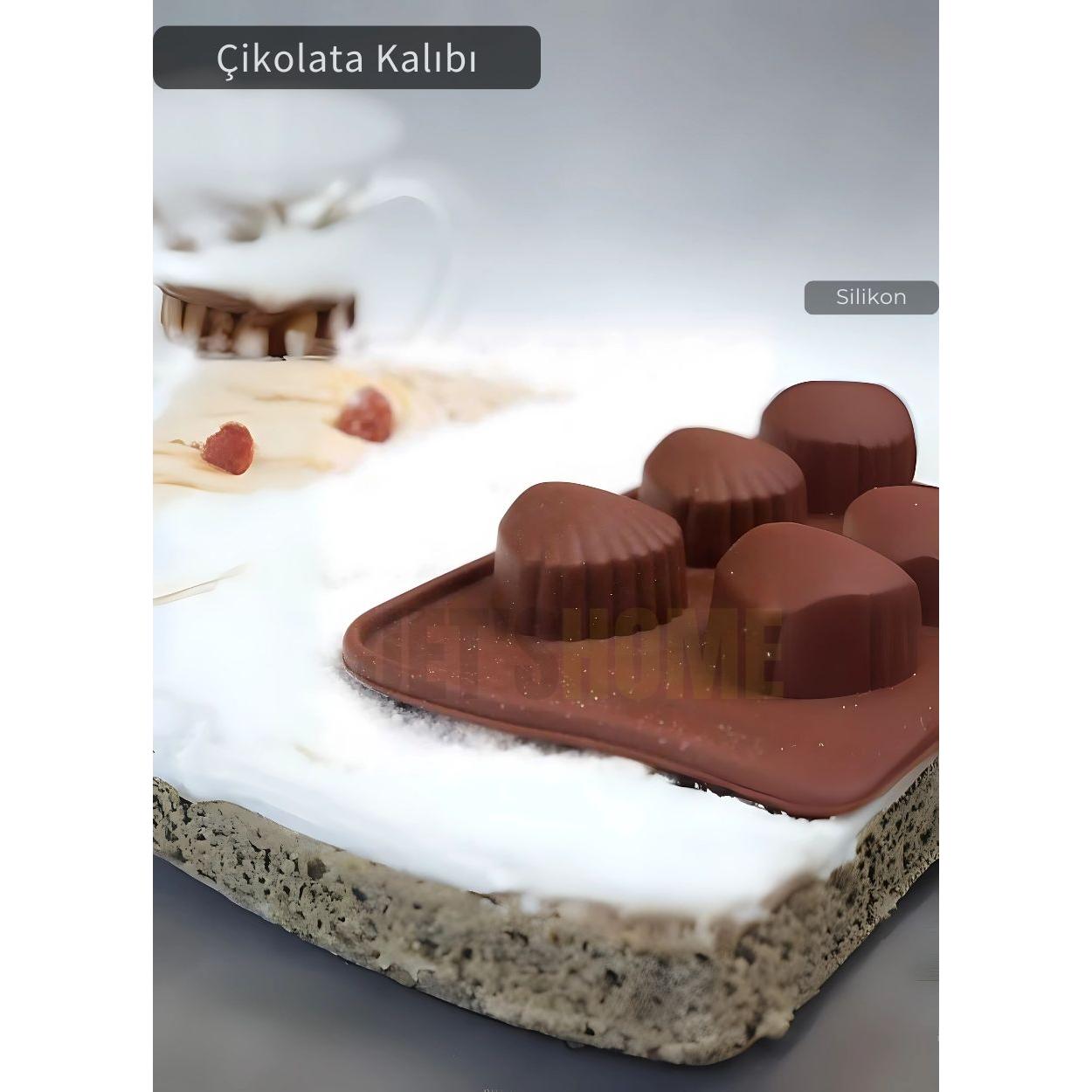 

Mussel Pattern Chocolate Mold BPA FREE Ice Mold Silicone Dessert Mold Non-Stick Mold