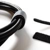 Reusable Black Nylon Hook and Loop Cinch Straps Adjustable Wire Fastener Cable Ties For Household Office Cord ArrangementStoragePinstriping Tape 3