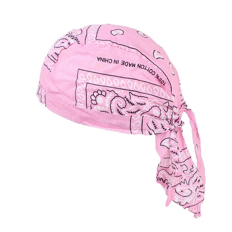Baumwolle Radfahren Pirate Bandana Männer Frauen Headwraps Fahrrad Stirnband Kopftuch Schweiß Wicking Beanie Hip-Hop Turban Kopf Schal