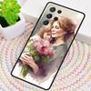Super Mom Baby Girl Son Daughter TPU Phone Case For Samsung Galaxy Note 10 Pro S26 S25 S24 S23 S22 Ultra Plus S21 FE S20 Cover