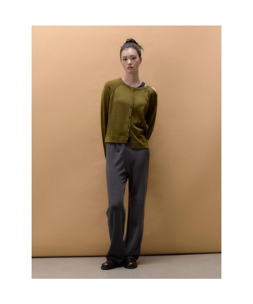 8seconds Jersey Cut-Out Bootcut Skirt Pants Ash