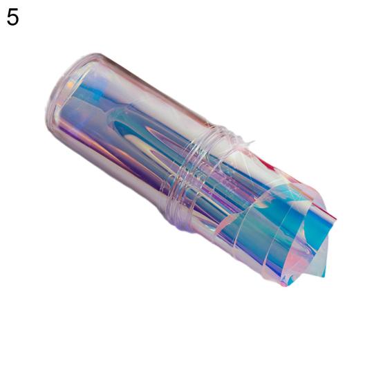 Nagelaufkleber, abnehmbar, glänzende Oberfläche, Kunststoff, DIY Nail Art-Aurora-Film, Maniküre-Transferpapier, Nagelzubehör