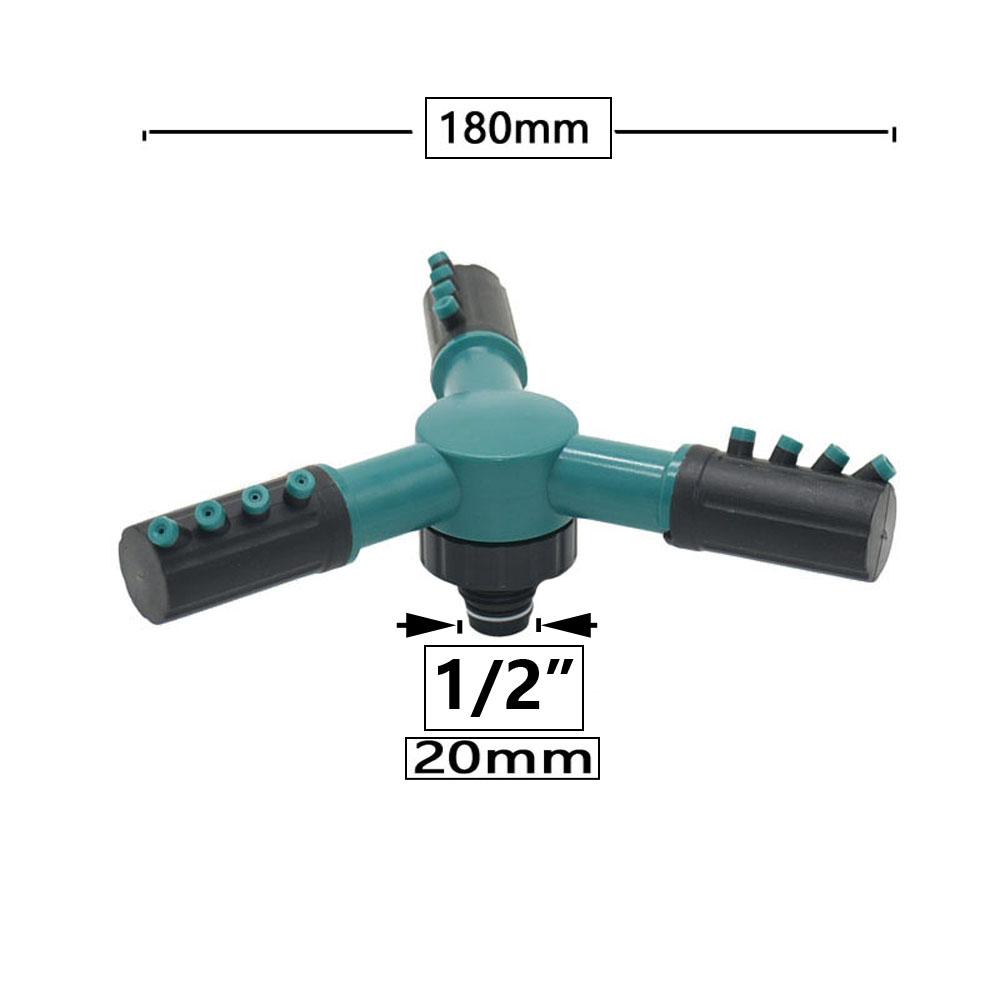 

360 Degree Rotating Jet Sprinklers Rocker Nozzles Support Adjustable Garden Lawn Farm Sprinklers For Watering & Irrigation