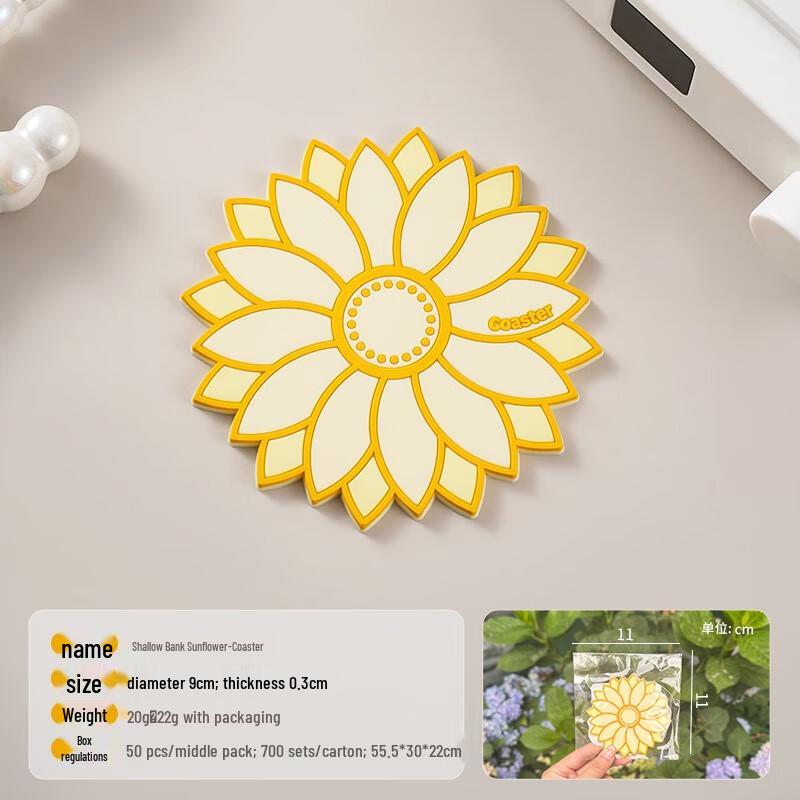 

Modern Heat-Resistant Coaster & Mat Set