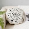 Spider Web Halloween Bar Theme Plush Pillow With Embroidered Animal Pattern For Home Decor