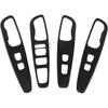 [Replacement] for Hyundai for Santa for Fe 2019-2021 Carbon Fiber Window Lift Switch Button Panel Cover Trim Interior Door Armrest Decoration