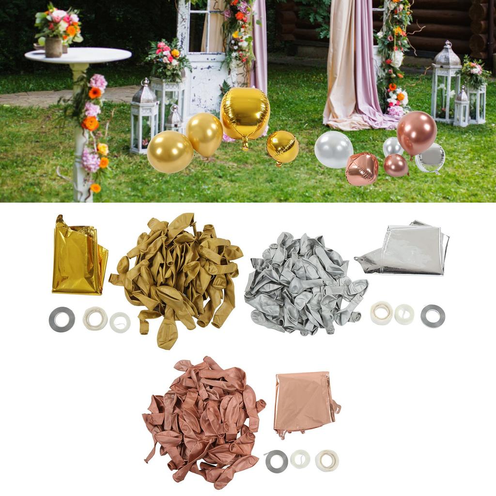 Balloon Garland Kit Gorgeous Natural Latex Material Durable Wide Application Party Balloons for Part