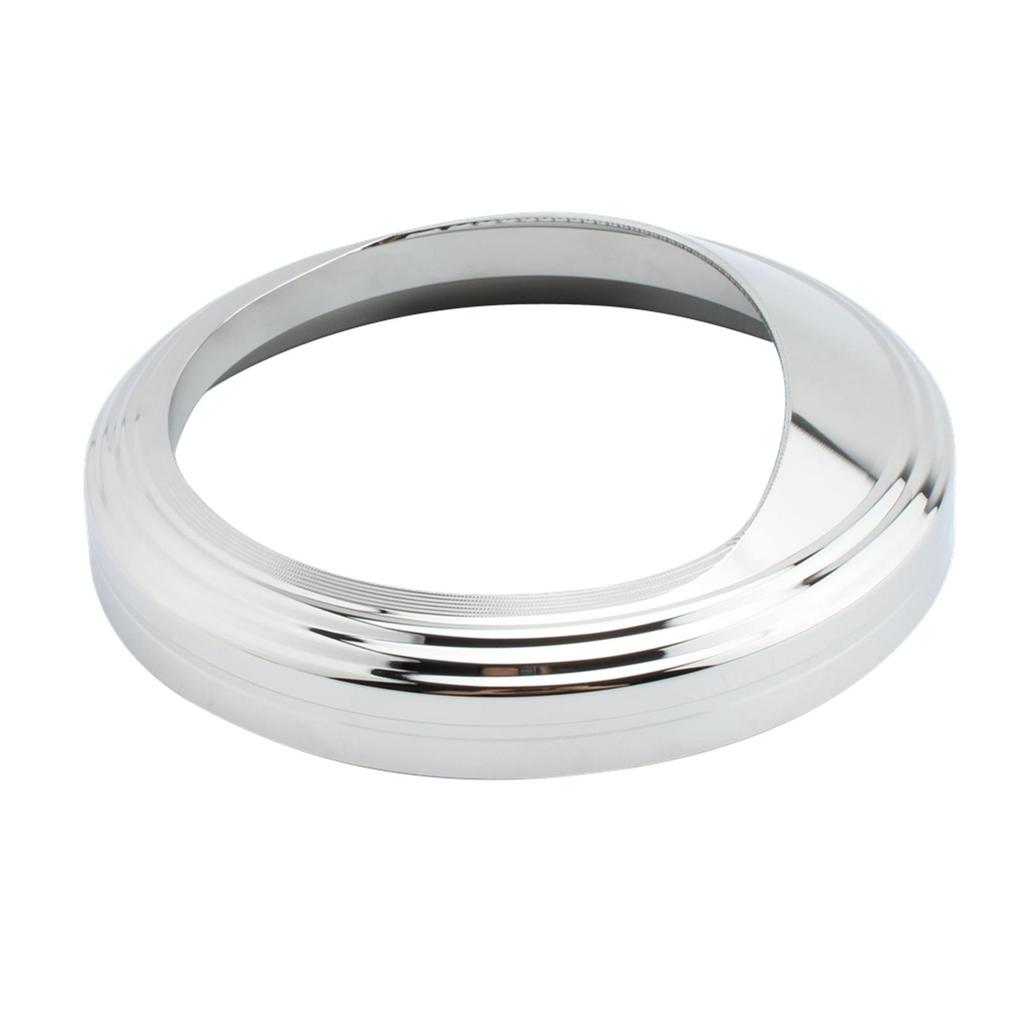 Speedometer Rings 124mm 5" Fit to Install Spare Parts , silver