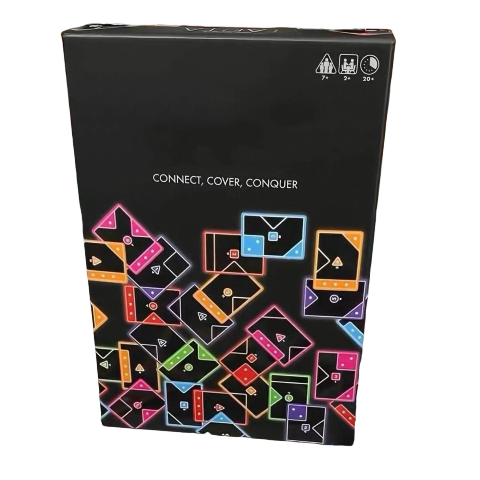 Fast-paced Strategic Shape Matching Party Game, Family Gathering Casual Card Board Game One Size