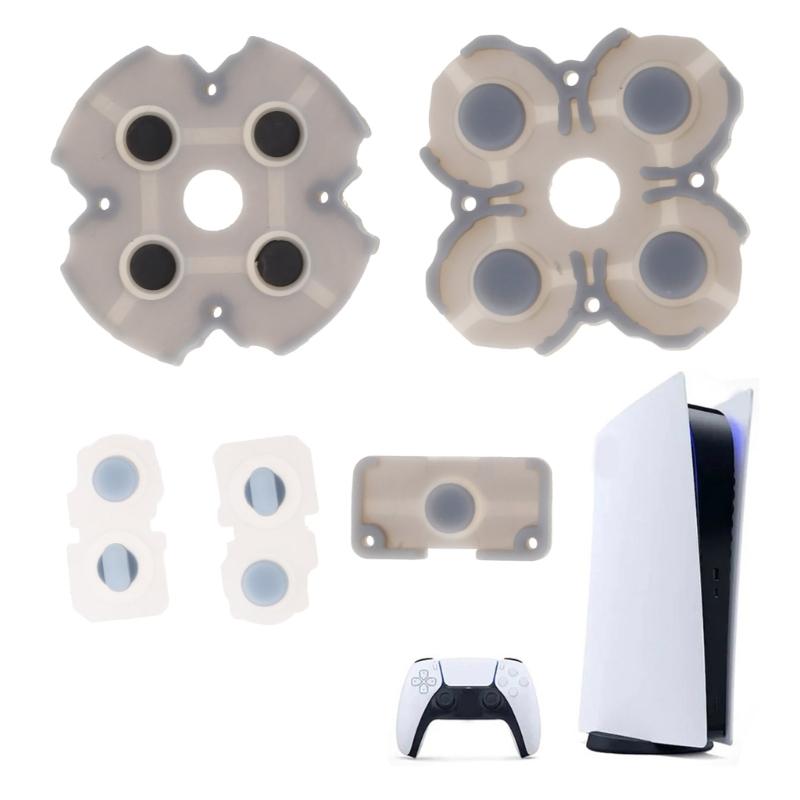 Silicone Conductive Rubber Adhesive Button Pad Keypads Buttons D-pad Controller Rubber For