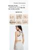 Women's Retro-Style Yoga Tank with Spaghetti Straps & Fixed Pad