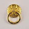 Antique Lion Head Handle Zinc Alloy Small Size Chinese Style Drawer Pull Handle