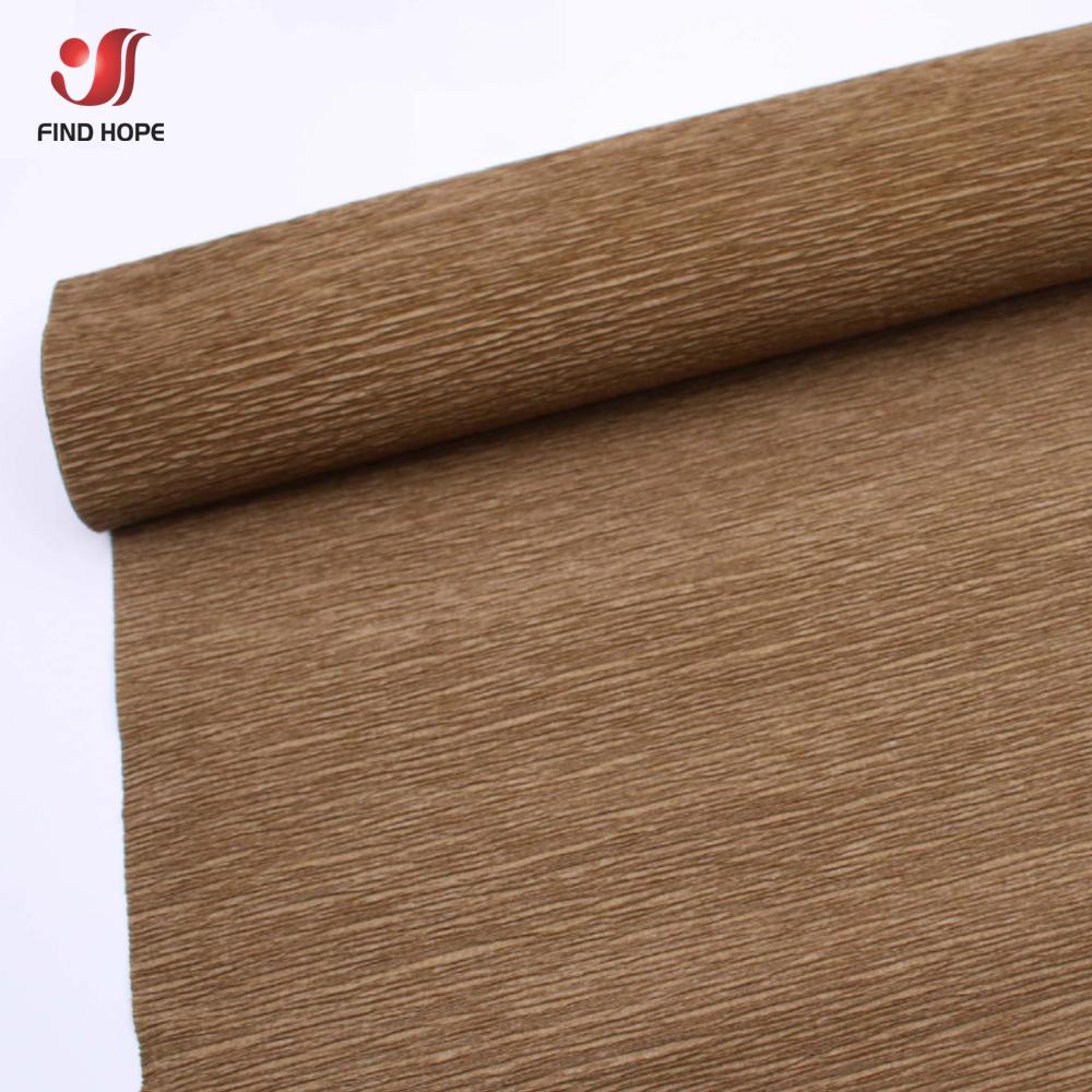 15 Colors 250x25cm Colored Crepe Paper Roll Origami Crinkled Crepe Paper DIY Flowers Decoration Gift Wrapping Paper Fold Crafts