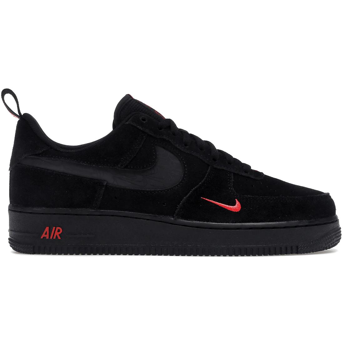 

Кроссовки Nike Air Force 1 Low Multi-Swoosh Черные Малиновые(DZ4514-001) 47.5