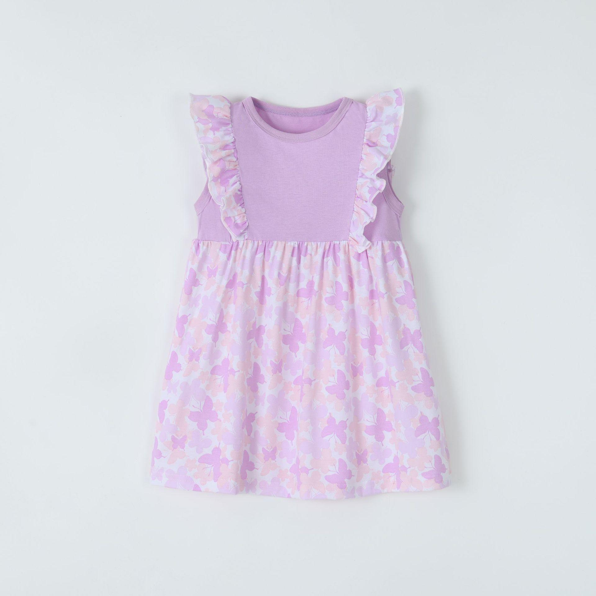 Girls Fashionable Dress - Summer Children s Princess Dress 100cm(4Y)