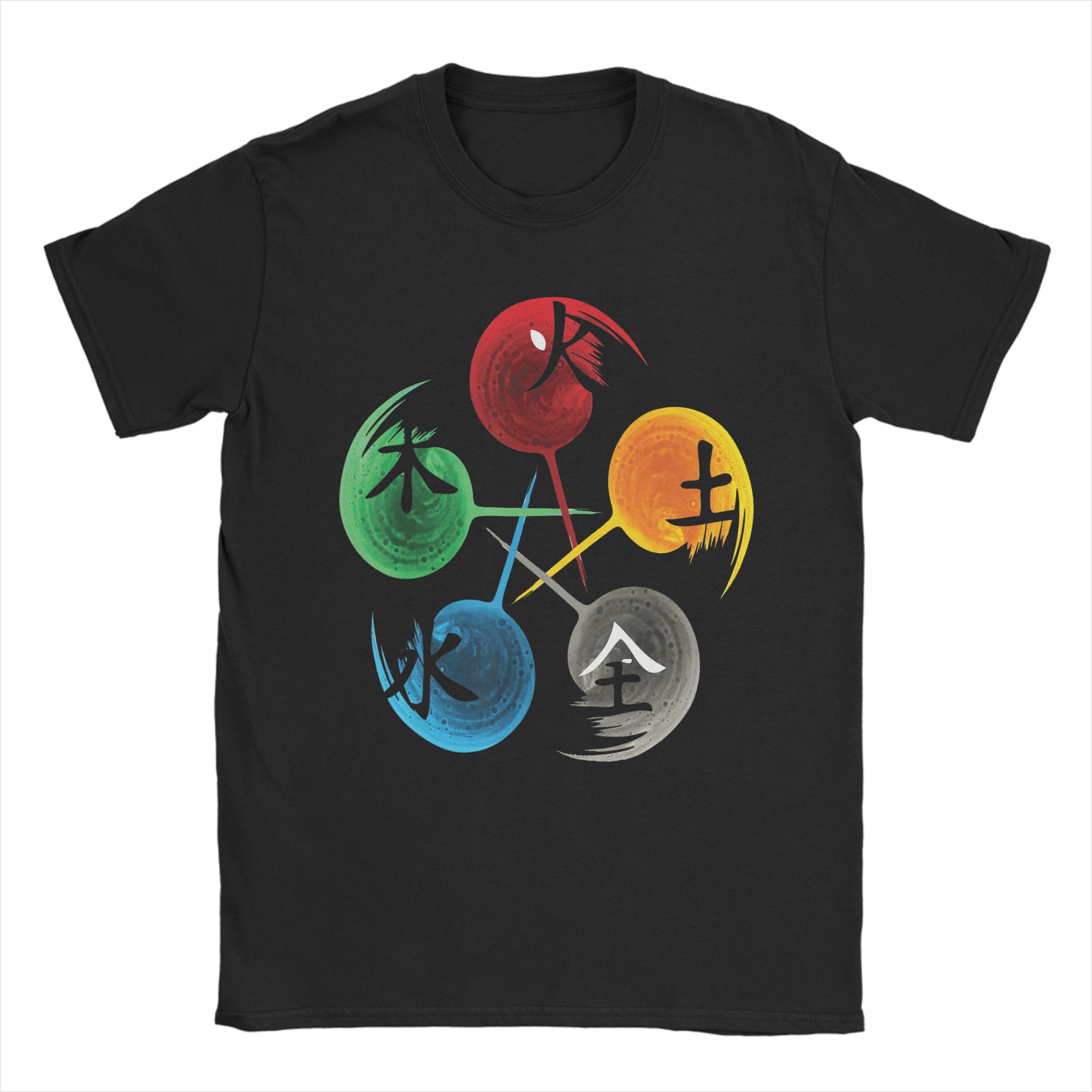 Tai Chi Cotton T Shirt For Unisexs Summer Vintage TShirts O Neck Hip Hop Tees Plus Size Casual Clothing S