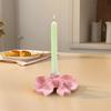 Romantic Long Candle Candlestick INS Bowknot Shape Candlestick Candle Stands  Home Room Decor
