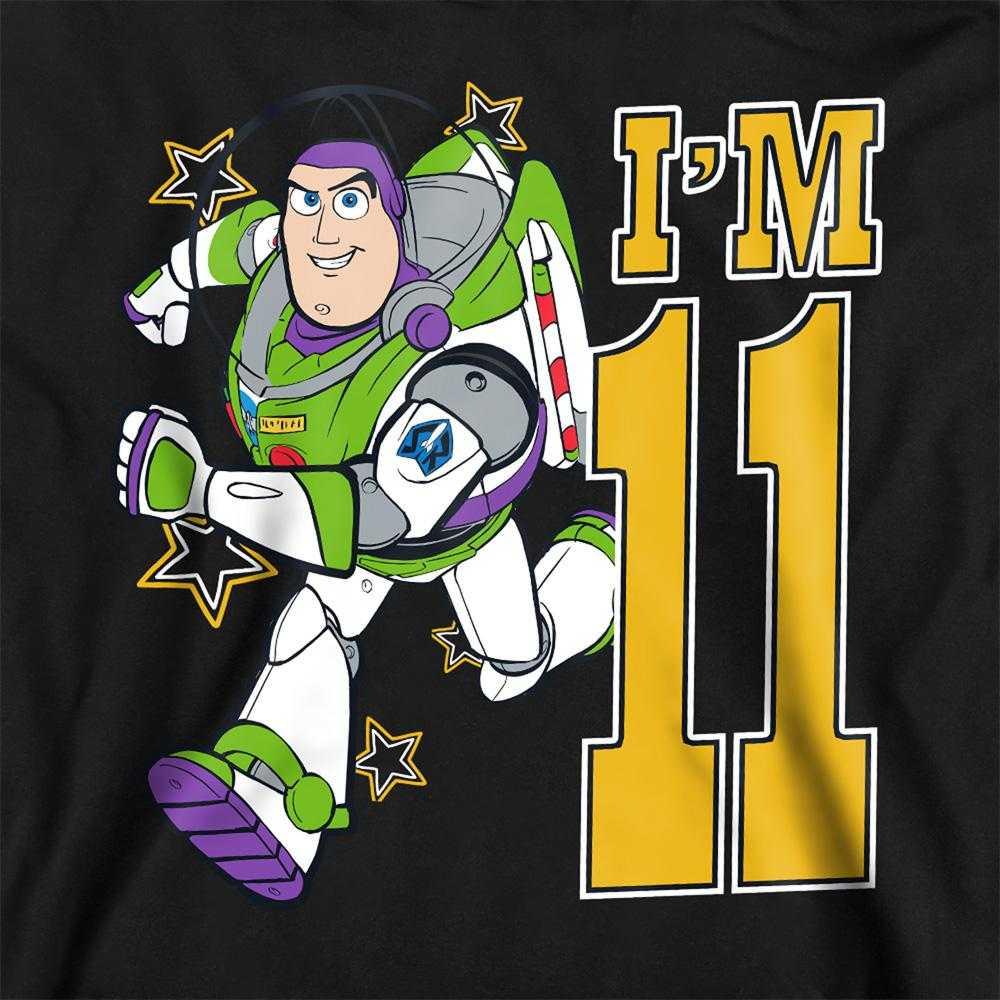 Toy Story Childrens/Kids IÂ´m 11 Buzz Lightyear Birthday Pullover Hoodie