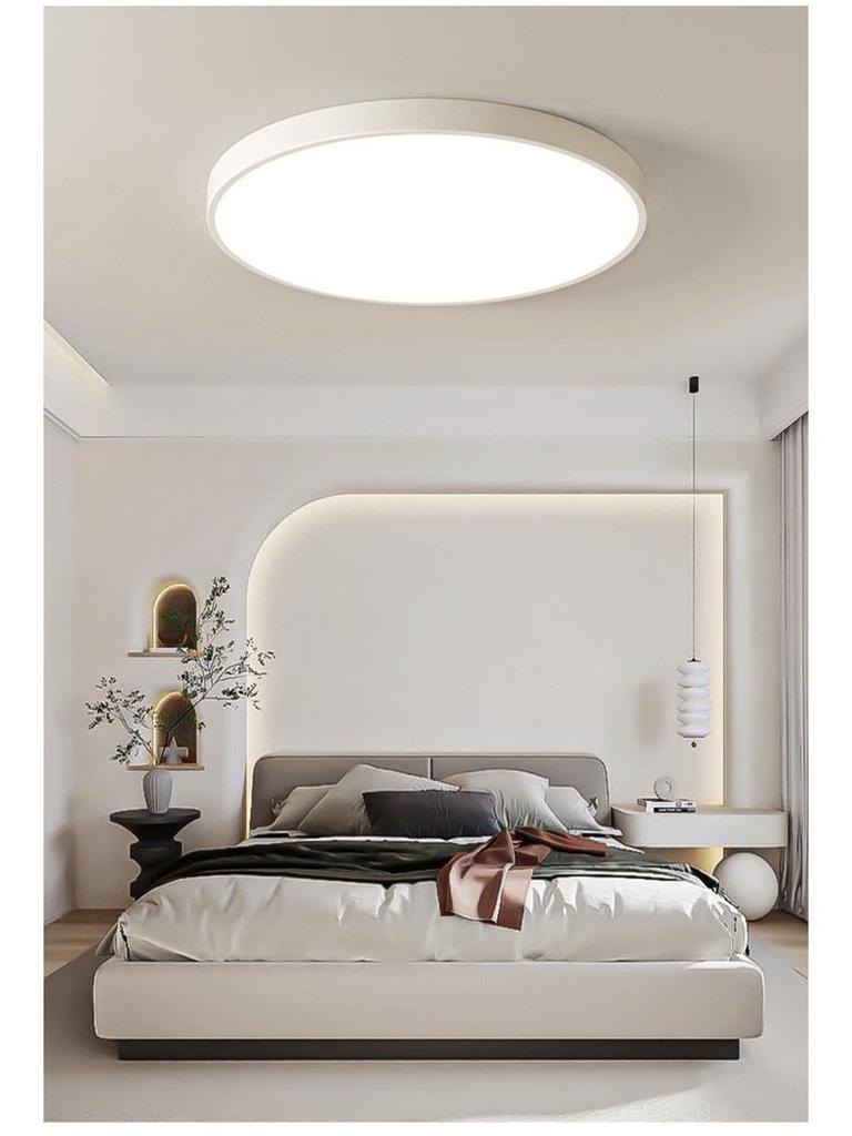 Nordic LED Ceiling Light, Super Bright & Eye-Protecting for Bedroom, Study, or Balcony