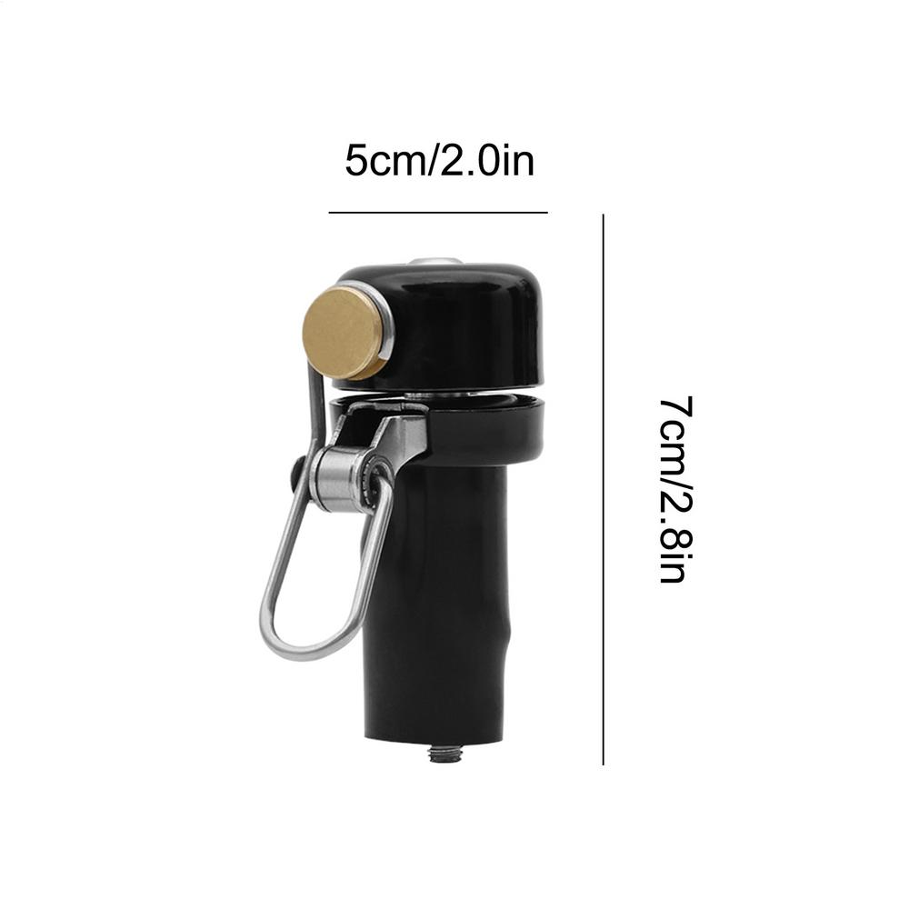 

Mountain Bike Bell Loud Portable Ring Fit For 22.2mm Handlebar Handlebar Plug Bell For Kids Adults Men Women Outdoor Mountain