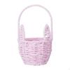 Bunny Basket for Easter And Flower Girl Use, Storage Events Home