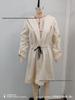 2024 European & American Women's Lace-up Hooded Lapel Long-Sleeved Casual Autumn/Winter Outerwear