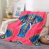 Mandala Elephant Blanket Flannel Breathable Super Warm Throw Blankets for Bedding Travel Bedroom Soft Throws Home Decor