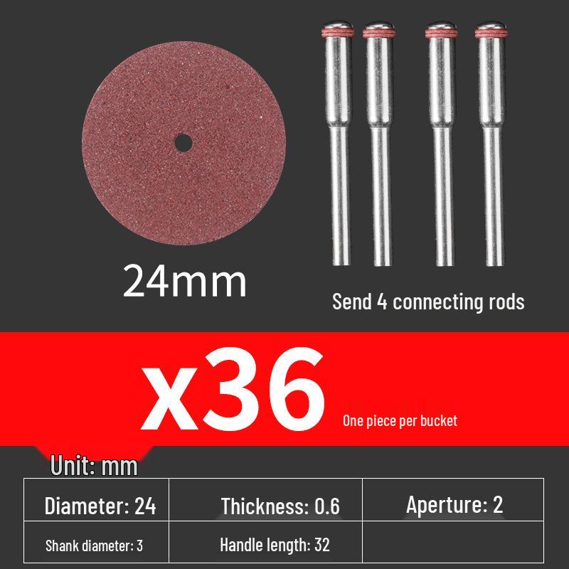 Mini Angle Grinder Blades - Resin Cutting Discs & Grinding Wheels for Stainless Steel