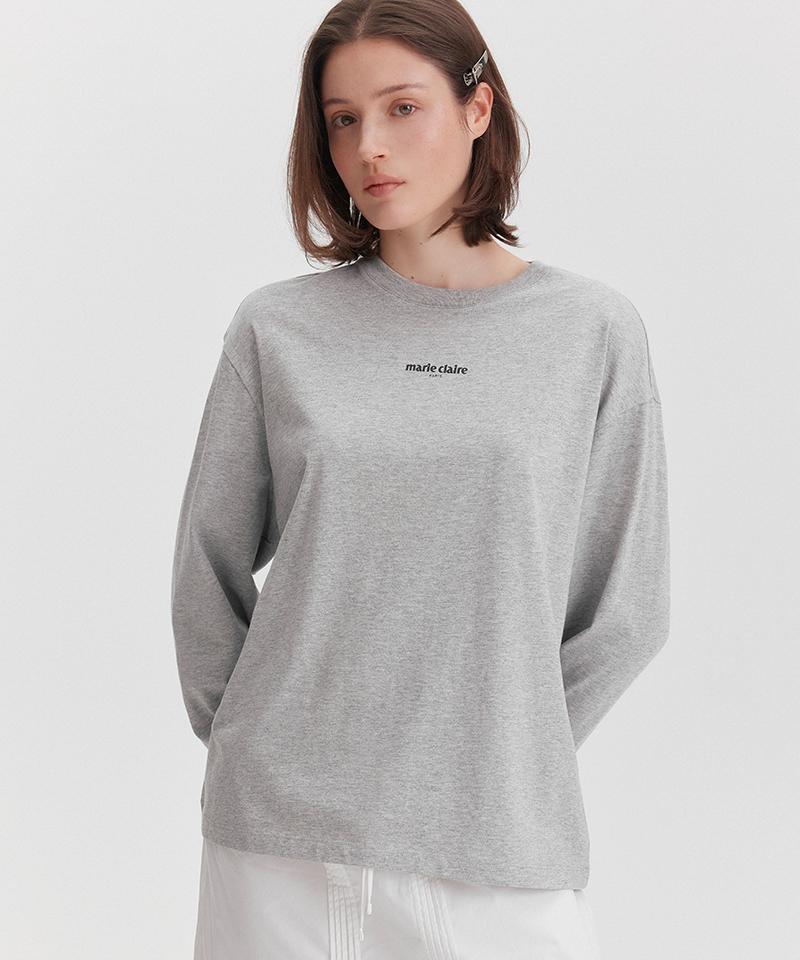 MARIE CLAIRE Classic Logo Round Neck Long Sleeve (Magals01Mlg)
