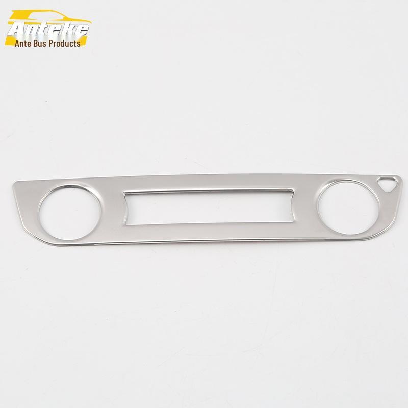 18 Kia Sportage Center Console Rotating Frame & Button Sequins Car Accessories