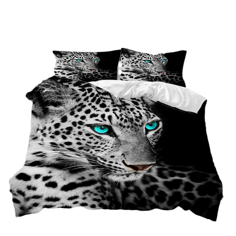 Bedding Three-Piece Digital Printing Home Textile Quilt Cover Bed Sheet