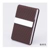 Business Fashionable Cigarette Box Portable 7 pack Leather flip up Smoking Holder Cigarette case Women Men Birthday gift
