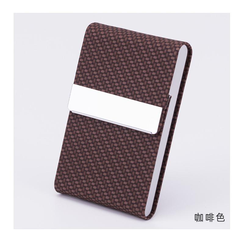 Business Fashionable Cigarette Box Portable 7 pack Leather flip up Smoking Holder Cigarette case Women Men Birthday gift