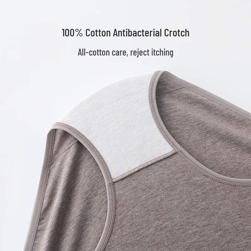 YOUNGYELL Women's High-Waist Antibacterial Cotton Underwear 3-Pack