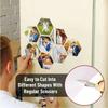 Writable Rubber Soft Magnetic Sheet Self-adhesive Flexible Magnetic Sticker for Refrigerator Photo Picture Fridge Magnet Storage