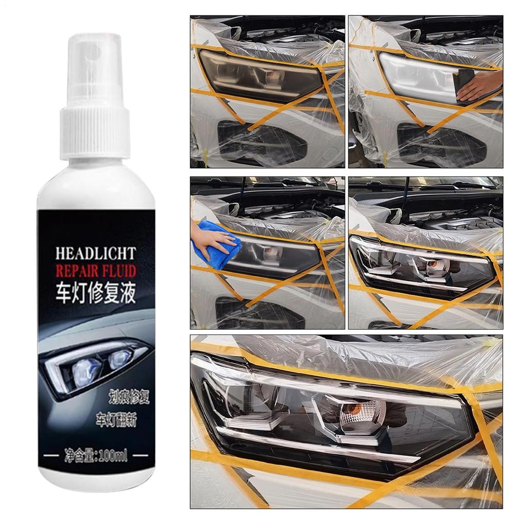 Headlight Repair, Headlight Restorer - 100ml Headlight Repair - Automotive Exterior Accessories for