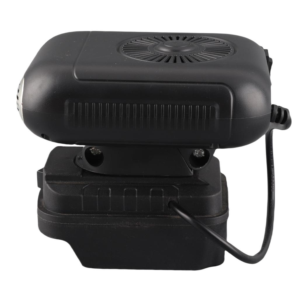 Battery Powered Heater 90 Degree Flip 2 Temperatures 2xUSB Portable Space Heater for BL1830 BL1850 BL1840 BL1845 BL1815