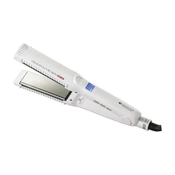 Create Ion Straight & Curl Iron 2WAY Hair Iron (Compatible with Overseas/Automatic Power Off/7 Level Temperature Adjustment) Straight Curl (CIST-FN
