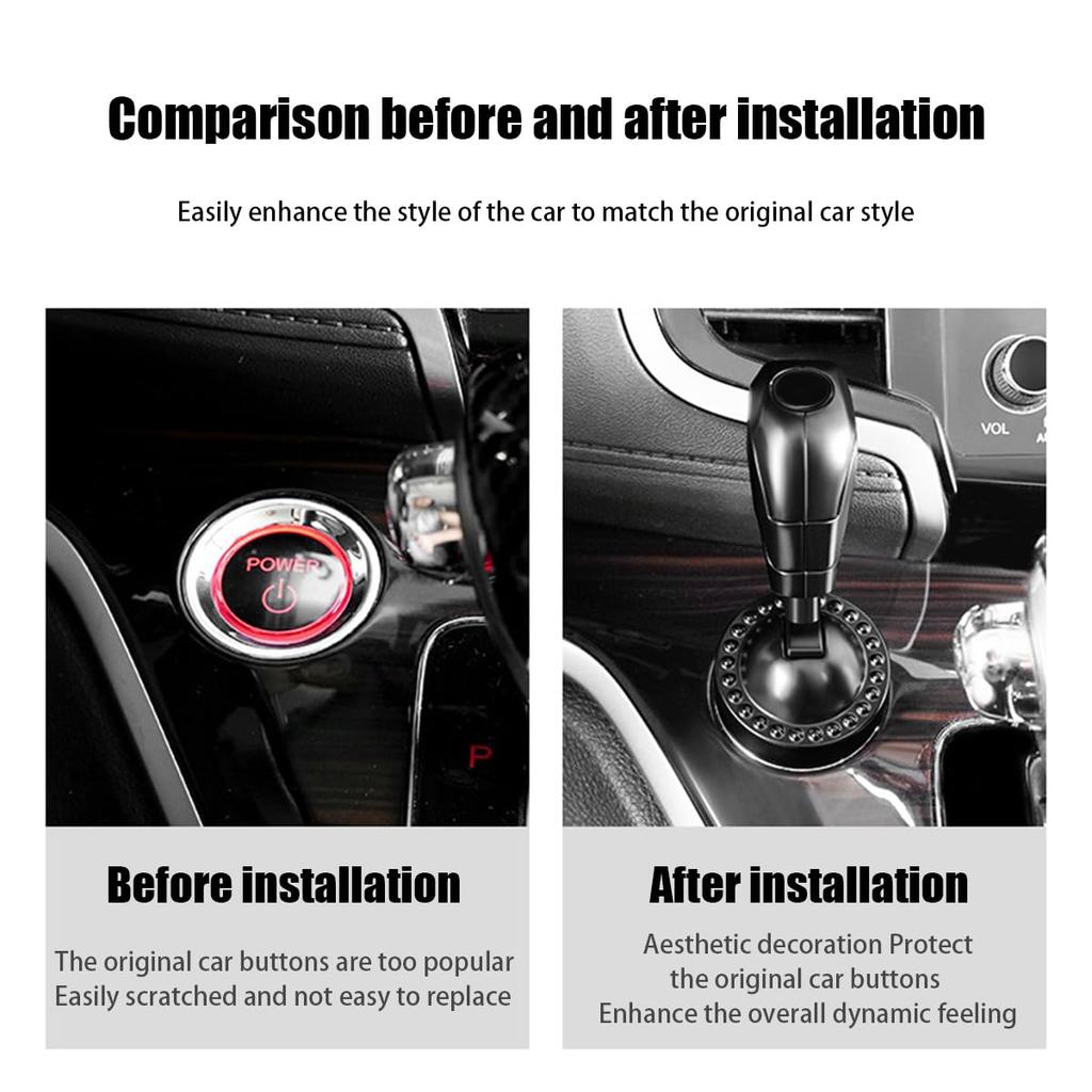 Engine Start Button, Lever, Push Start Joystick, One Click Start Button, Spherical, Fun, High