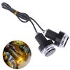 2Pcs Motorcycle Turn Signal Led Light Indicator Blinker Handle Bar End Light
