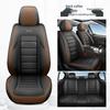 All-Season Leather Car Seat Covers & Cushions with Full Coverage